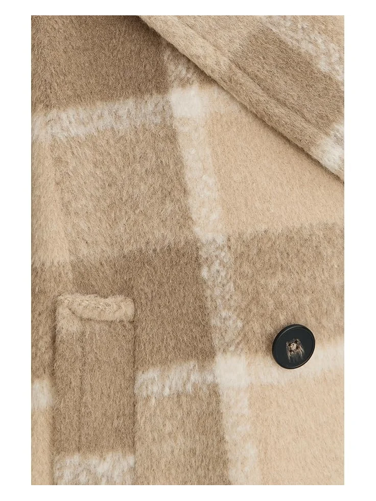 Женское пальто Levi's Wool Blend — изображение 5 из 5, коричневый