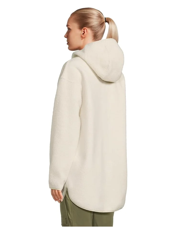 Женское пальто Fjällräven Vardag Pile Fleece Long — изображение 3 из 5, белый