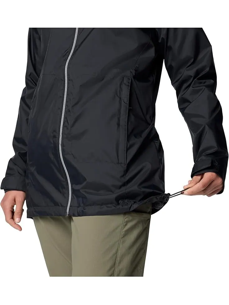Куртка Columbia Switchback II Lined Long Jacket — изображение 3 из 5, черный