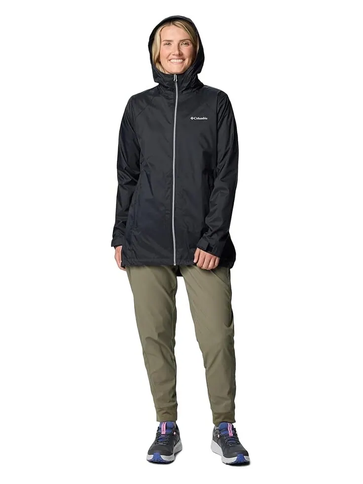 Куртка Columbia Switchback II Lined Long Jacket — изображение 5 из 5, черный