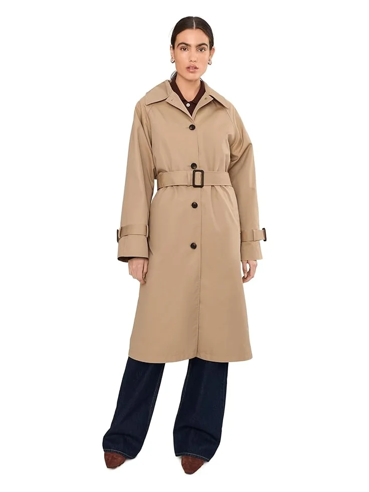 Женское пальто Levi's Single Breasted Trench — изображение 1 из 5, хаки