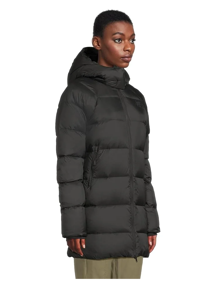 Женская утепленная парка с капюшоном The North Face Hydrenalite City Down — изображение 2 из 5, черный
