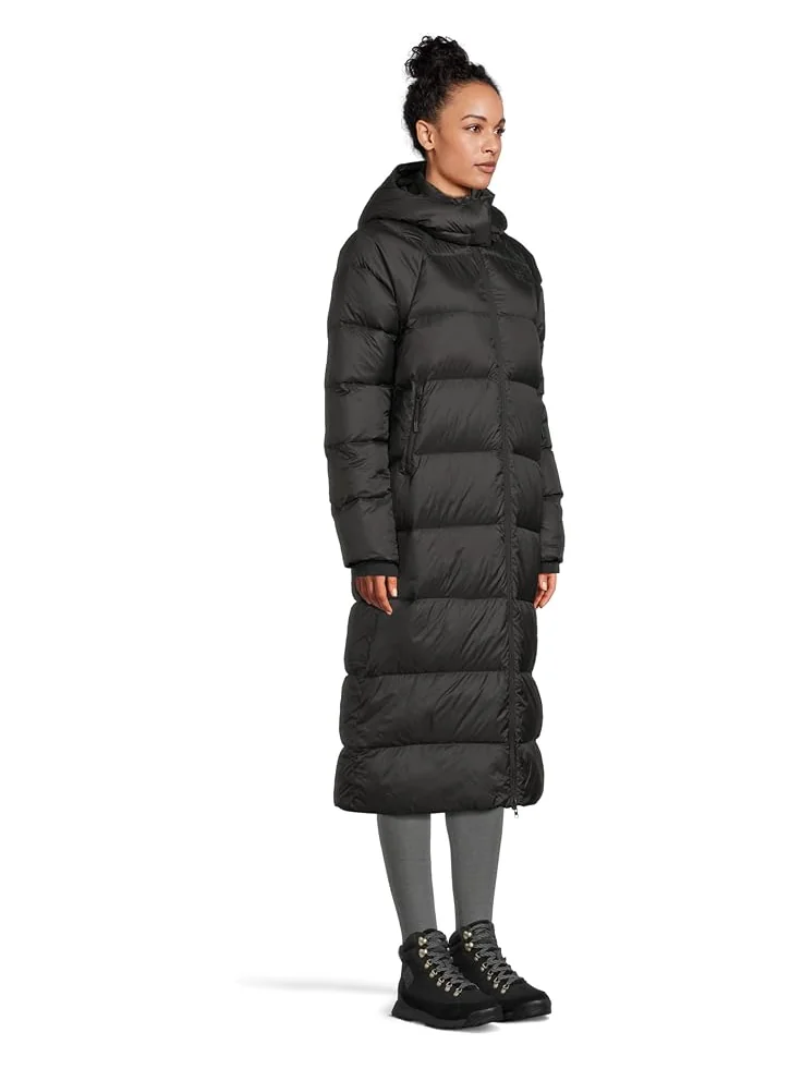 Женская удлиненная пуховая парка с капюшоном The North Face Hydrenalite City — изображение 2 из 4, черный