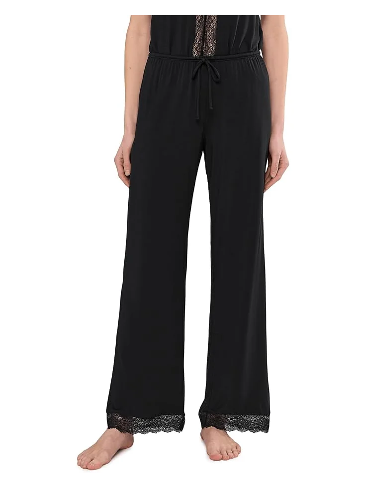 Женский пижамный комплект Eberjey Lara Cami/Pants — изображение 2 из 5, черный