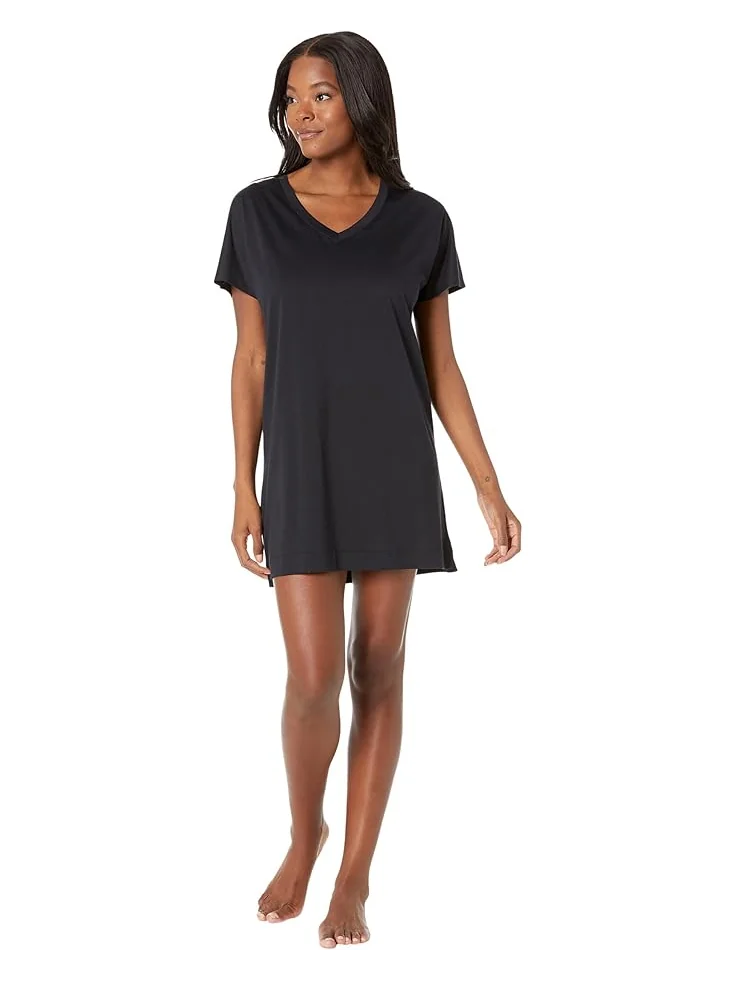 Женская пижама Hanro Laura Big Shirt — изображение 1 из 3, черный