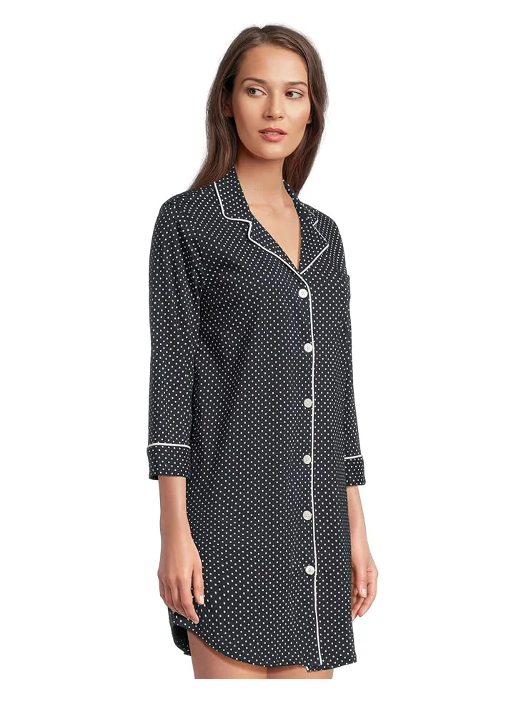 Женская пижама Lauren Ralph Lauren Essentials Bingham Knits — изображение 2 из 5, темно-синий
