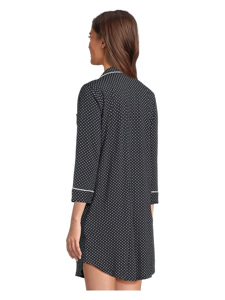 Женская пижама Lauren Ralph Lauren Essentials Bingham Knits — изображение 3 из 5, темно-синий