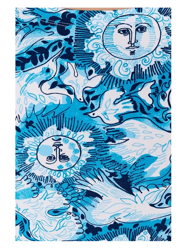 Женское платье Lilly Pulitzer Breena UPF 50+ Maxi — изображение 5 из 5, синий
