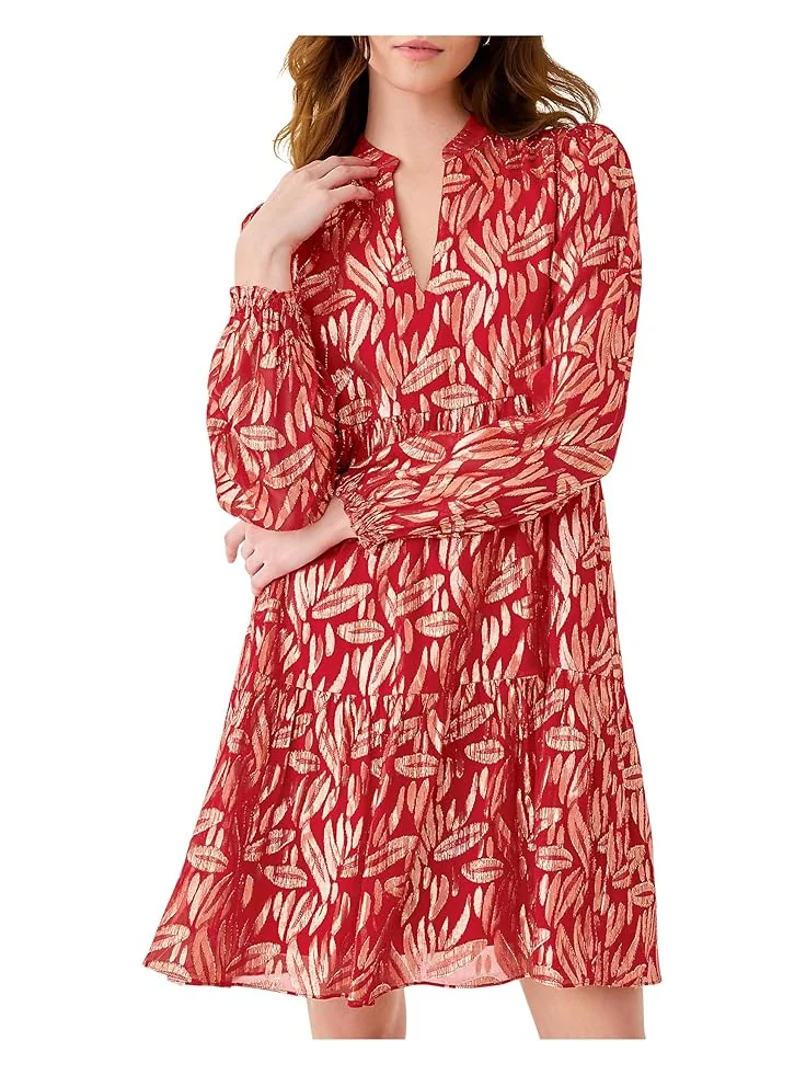 Женское платье Lilly Pulitzer Cornellia Silk — красный