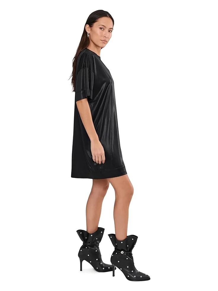 Женское платье AllSaints Sparkle Tee — изображение 3 из 5, черный