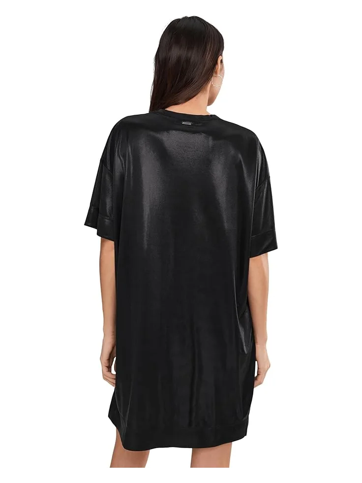 Женское платье AllSaints Sparkle Tee — изображение 4 из 5, черный