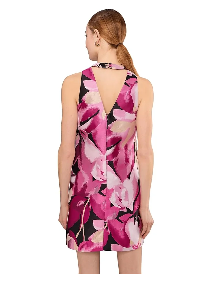 Женское платье Adrianna Papell A-Line Jacquard Short — изображение 4 из 5, мульти
