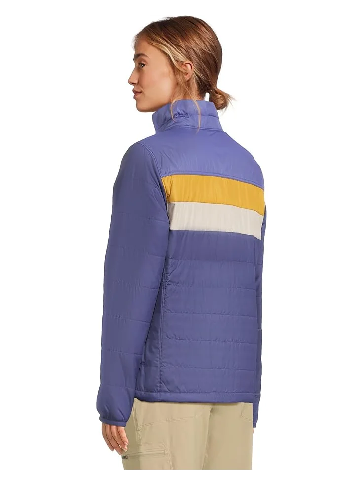 Женская куртка-пуховик L.L.Bean Mountain Classic Color-Block — изображение 3 из 5, темный синий
