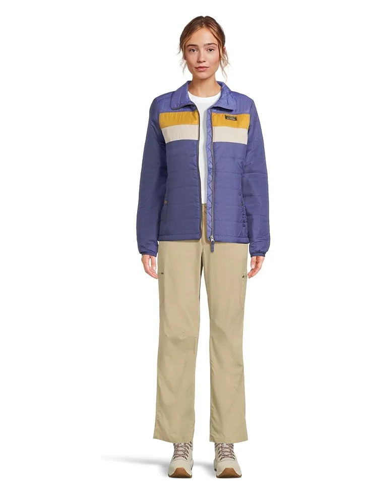 Женская куртка-пуховик L.L.Bean Mountain Classic Color-Block — изображение 5 из 5, темный синий