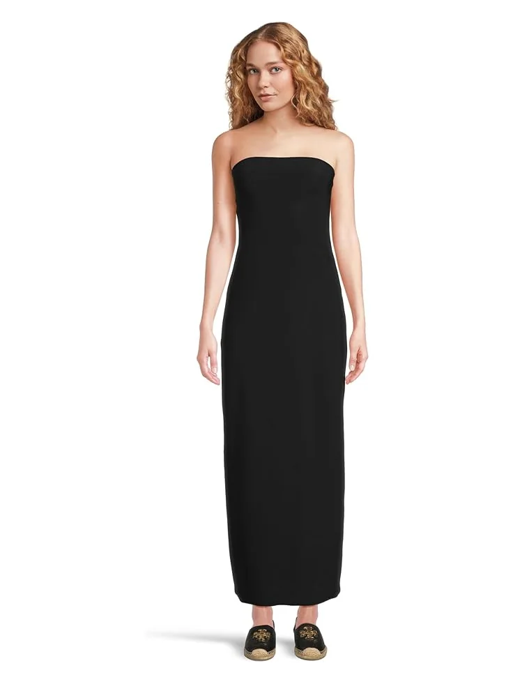 Женское классическое макси-платье без бретелей Commando Classic Strapless — изображение 1 из 4, черный