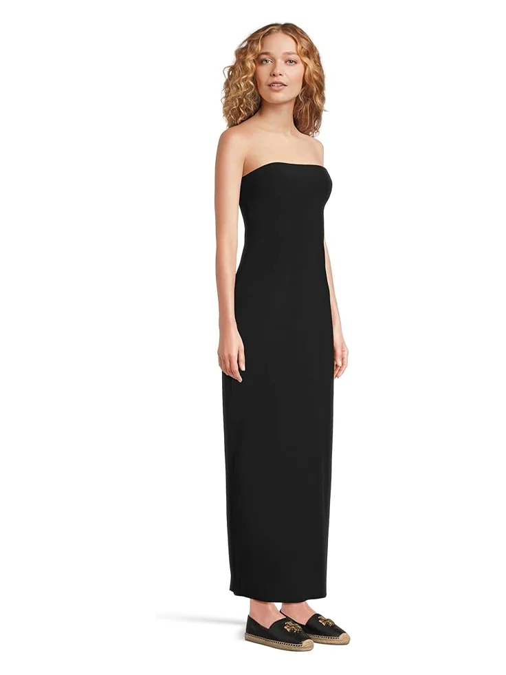 Женское классическое макси-платье без бретелей Commando Classic Strapless — изображение 2 из 4, черный