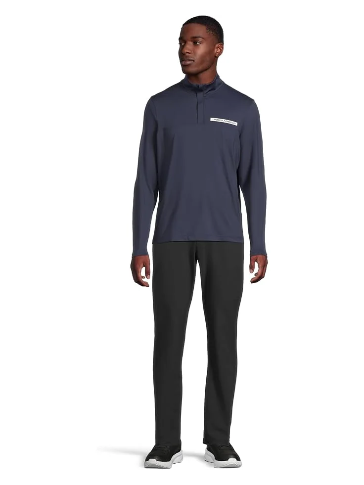 Мужская толстовка Under Armour Golf Tee 2 Green 1/4 Zip — изображение 5 из 5, темно-синий/белый