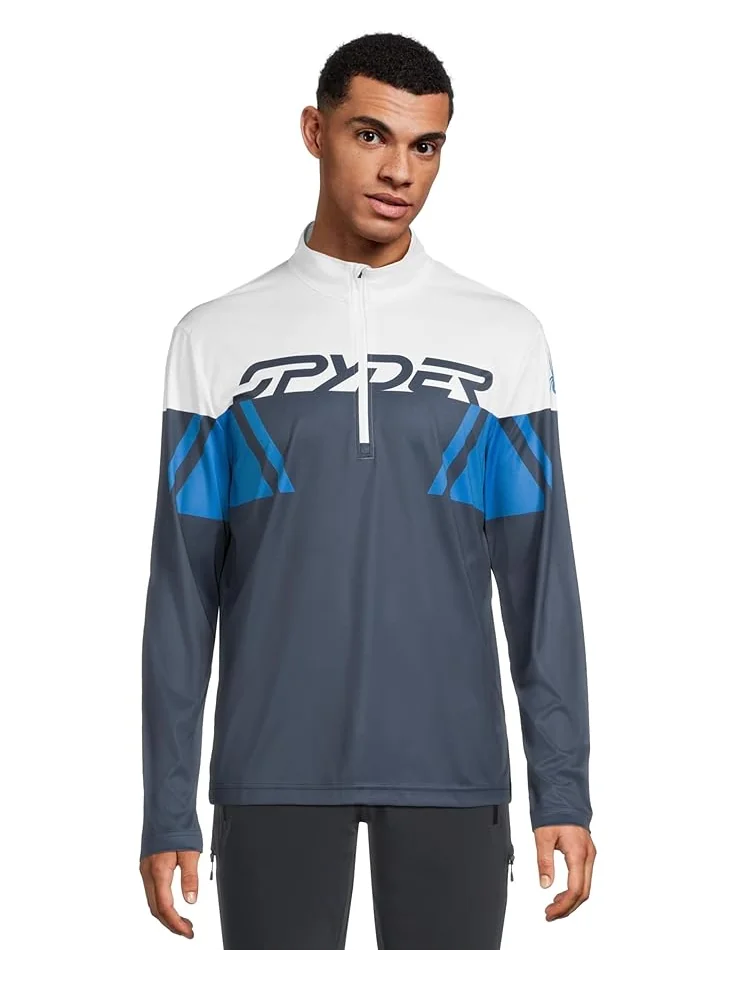 Мужская толстовка Spyder Paramount 1/2 Zip — изображение 1 из 5, темно-синий