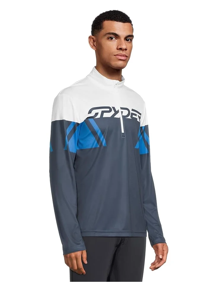 Мужская толстовка Spyder Paramount 1/2 Zip — изображение 2 из 5, темно-синий