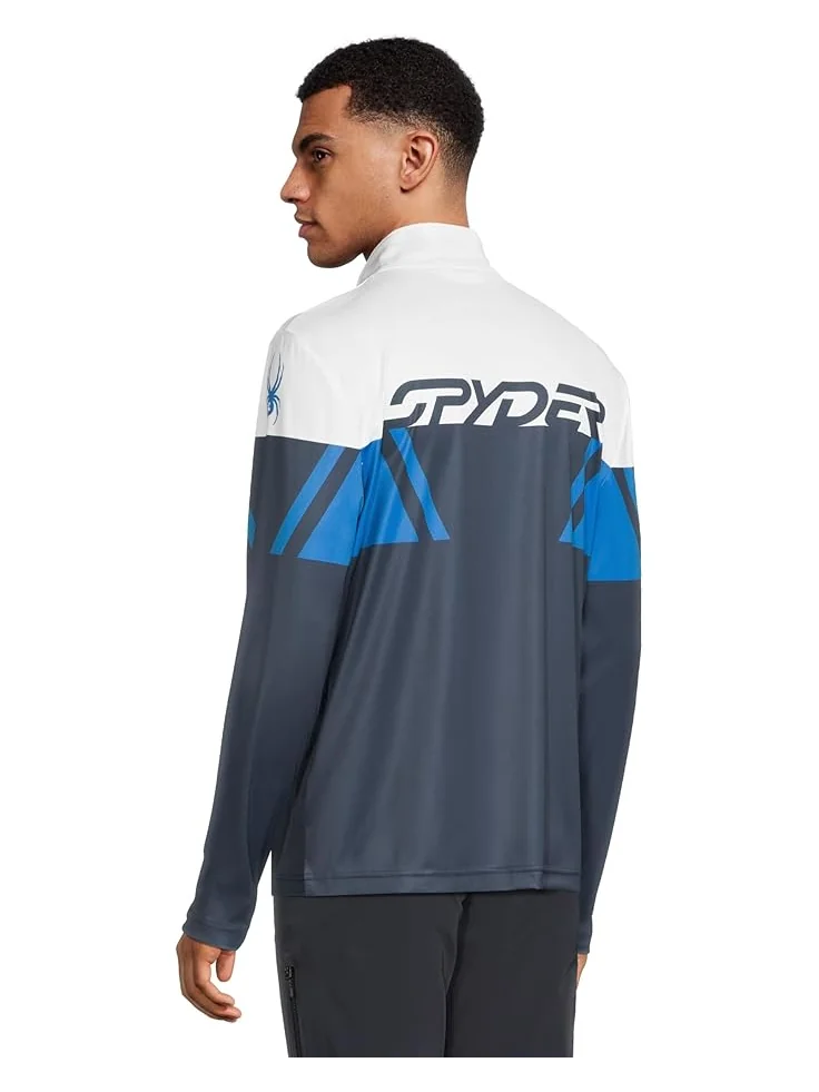 Мужская толстовка Spyder Paramount 1/2 Zip — изображение 3 из 5, темно-синий