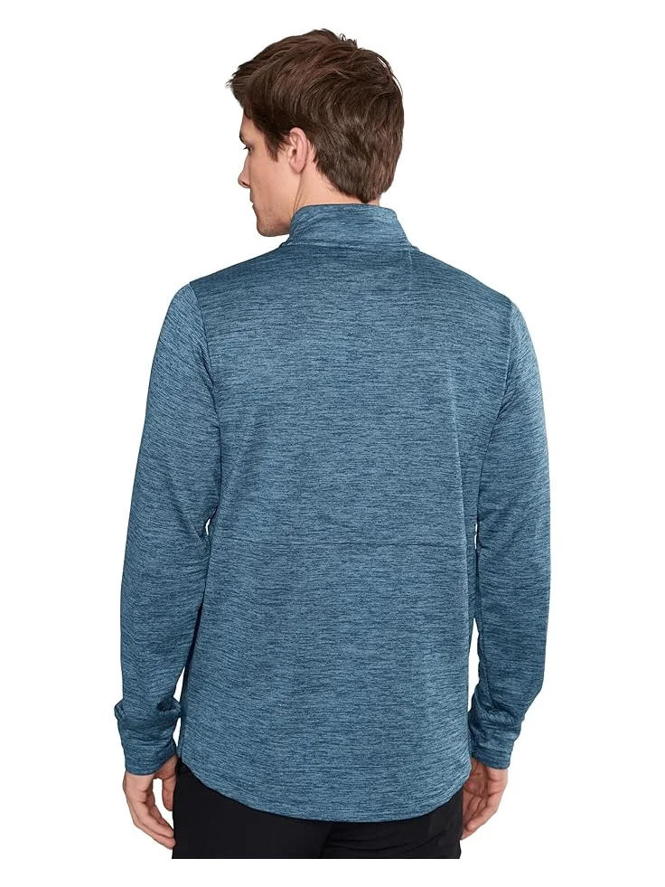 Мужская толстовка New Balance Athletics Heat Grid 1/2 Zip — изображение 4 из 5, темный синий
