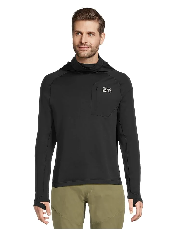 Мужская толстовка Mountain Hardwear Up First Tech Fleece — черный