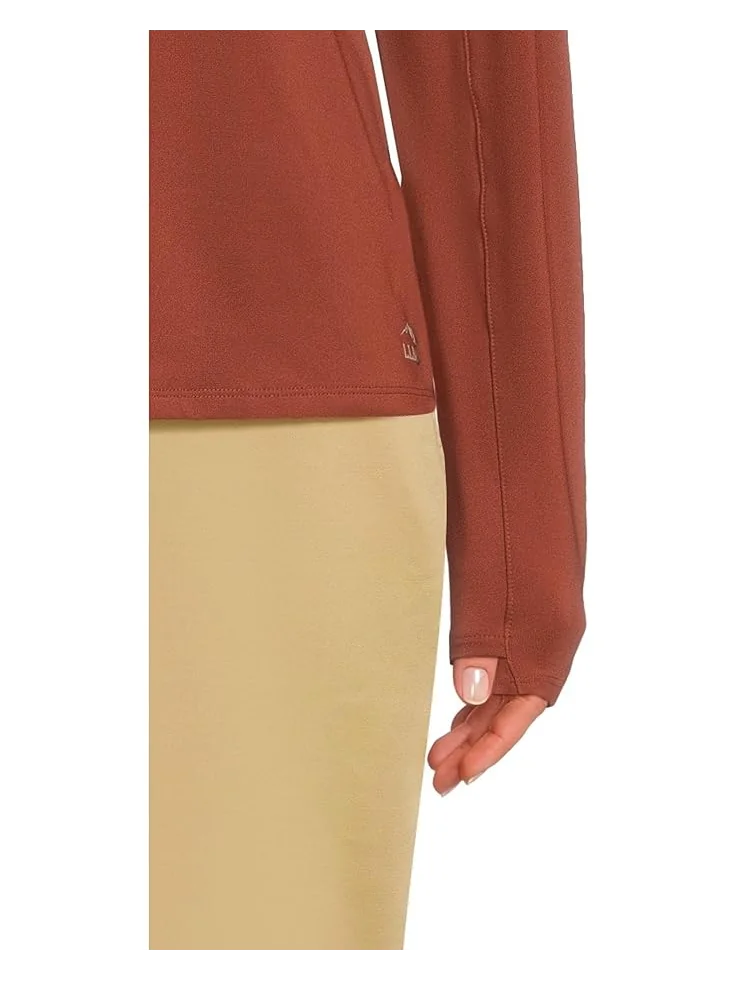Женская толстовка L.L.Bean Access Trail Quarter Zip — изображение 4 из 5, красный