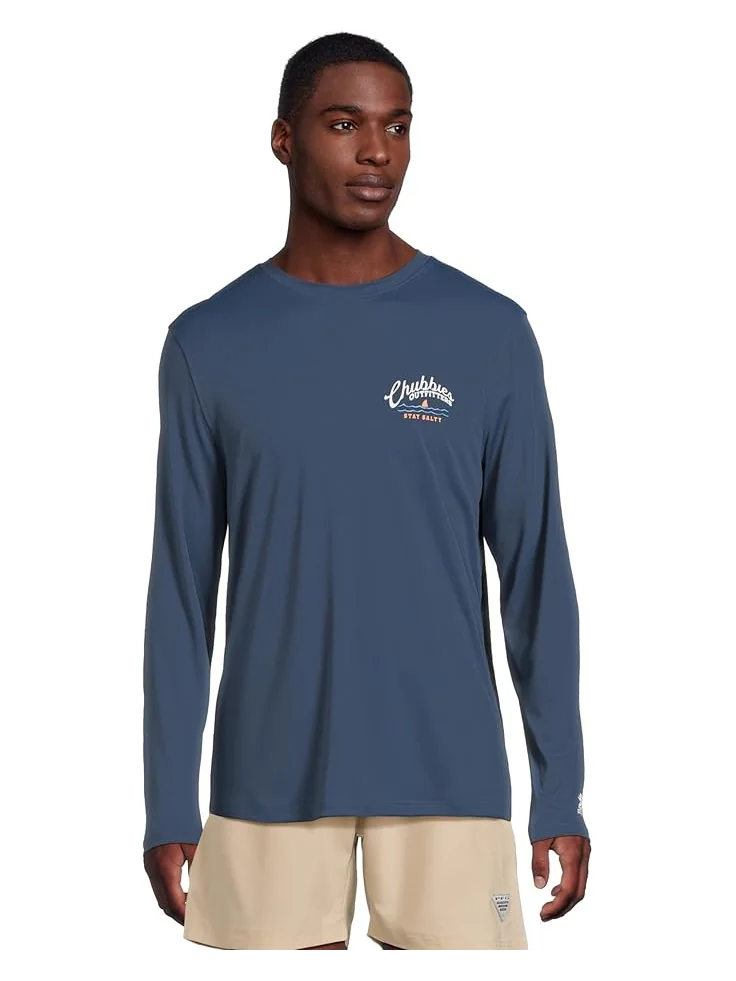 Мужская толстовка Chubbies The Surf Skin Sun Crewneck — изображение 1 из 5, темно-синий