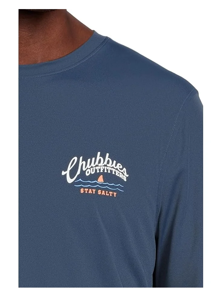 Мужская толстовка Chubbies The Surf Skin Sun Crewneck — изображение 4 из 5, темно-синий
