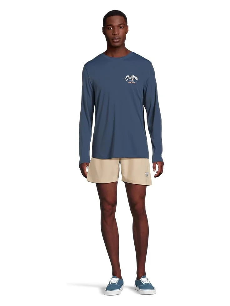 Мужская толстовка Chubbies The Surf Skin Sun Crewneck — изображение 5 из 5, темно-синий