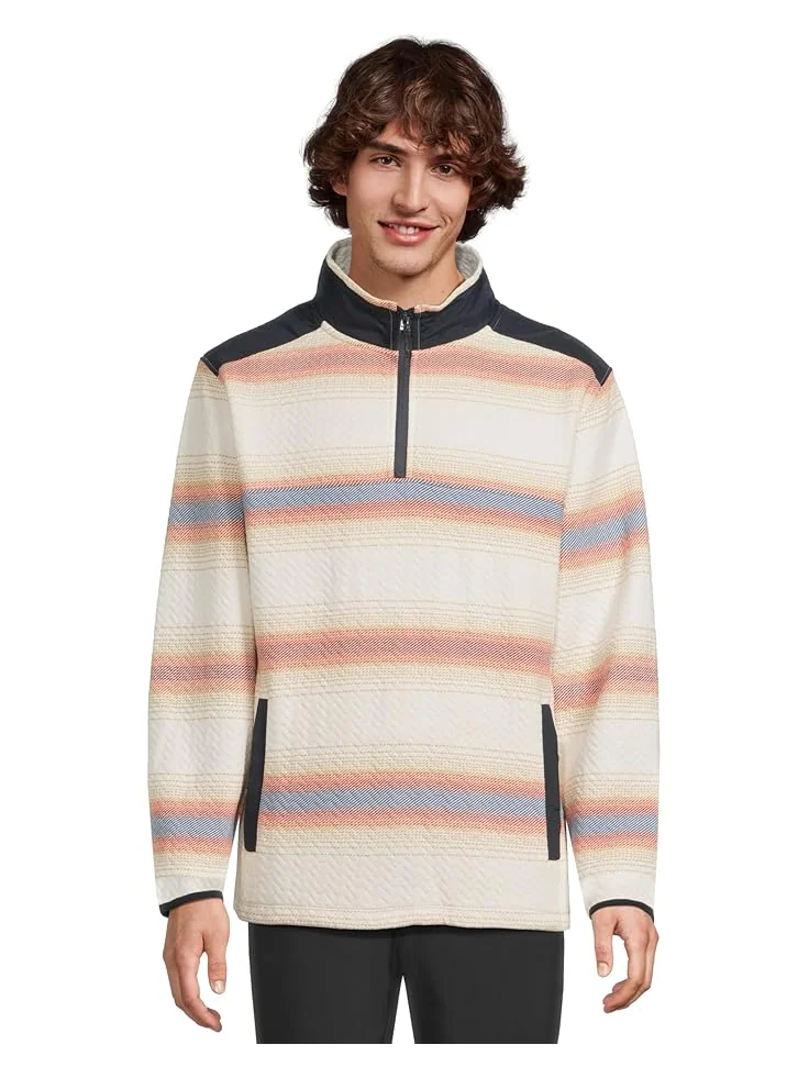 Мужская худи Chubbies The Coastal (Quilted Quarter Zip) — изображение 1 из 5, белый