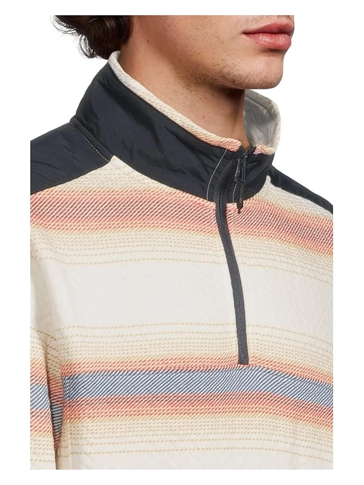 Мужская худи Chubbies The Coastal (Quilted Quarter Zip) — изображение 4 из 5, белый