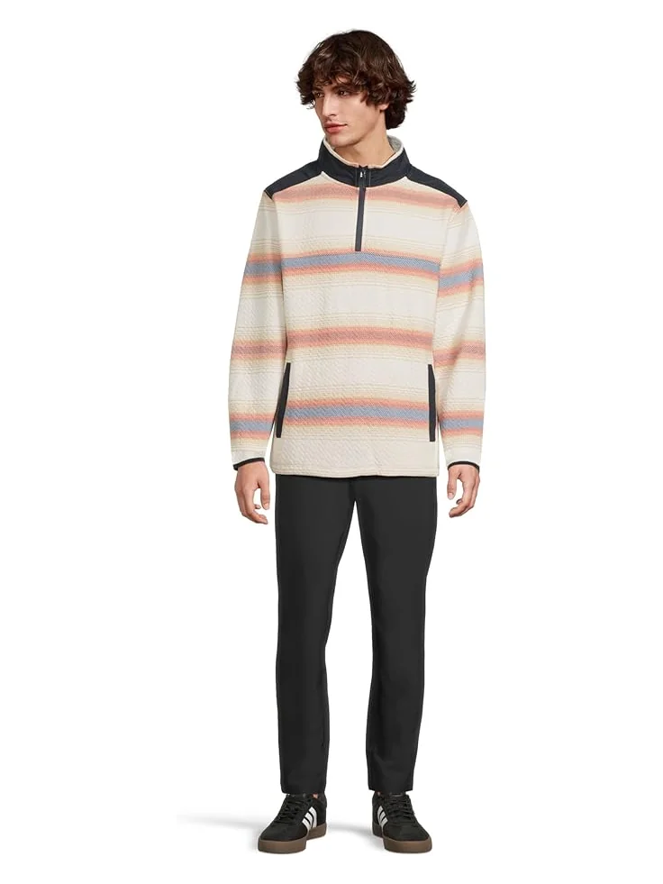 Мужская худи Chubbies The Coastal (Quilted Quarter Zip) — изображение 5 из 5, белый