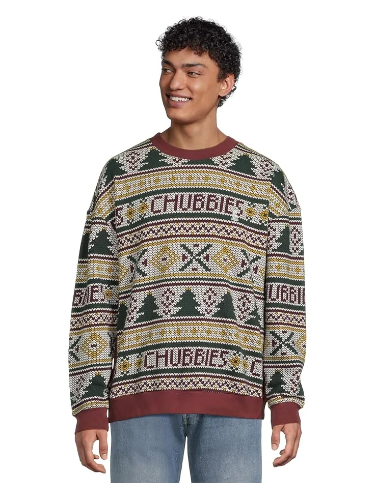 Мужская толстовка Chubbies The Ol' Log Cabin (Comfort Crew) — красный