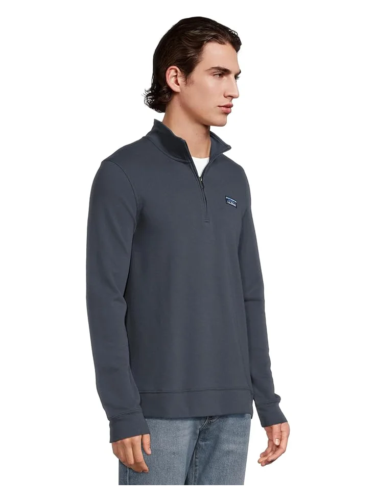 Мужская толстовка L.L.Bean Comfort Stretch Performance Pique 1/4 Zip — изображение 2 из 5, темно-синий