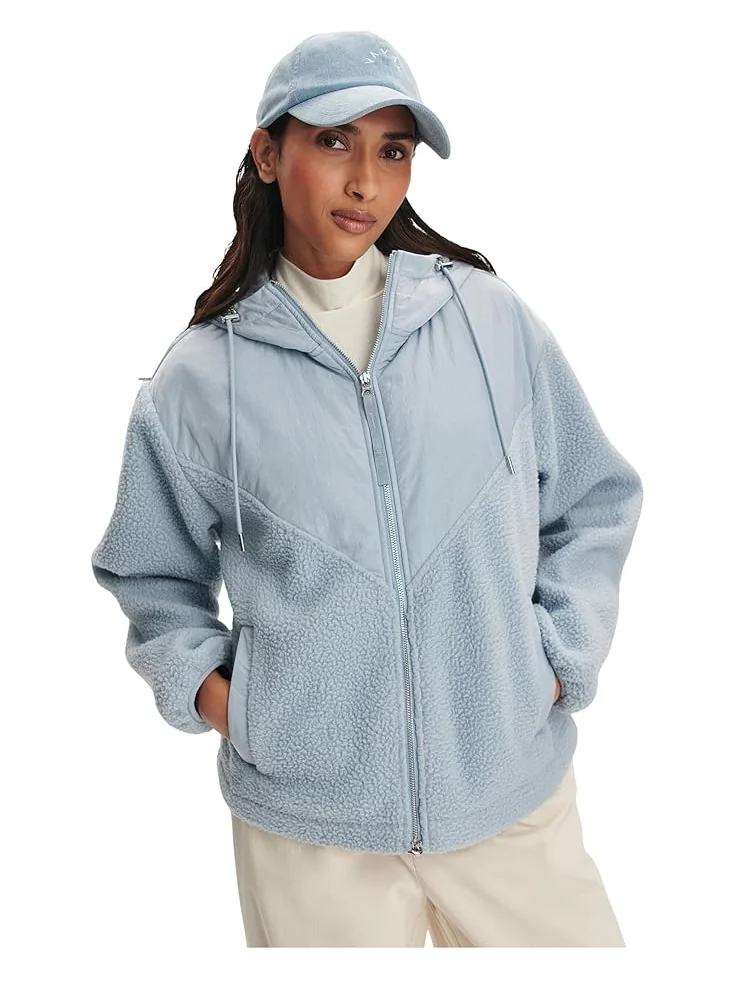Женская толстовка Varley Rosia Fleece — изображение 1 из 5, синий