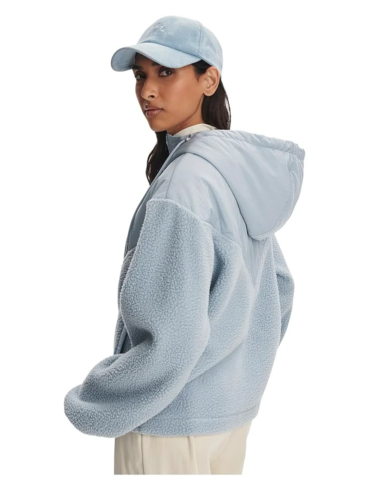Женская толстовка Varley Rosia Fleece — изображение 2 из 5, синий