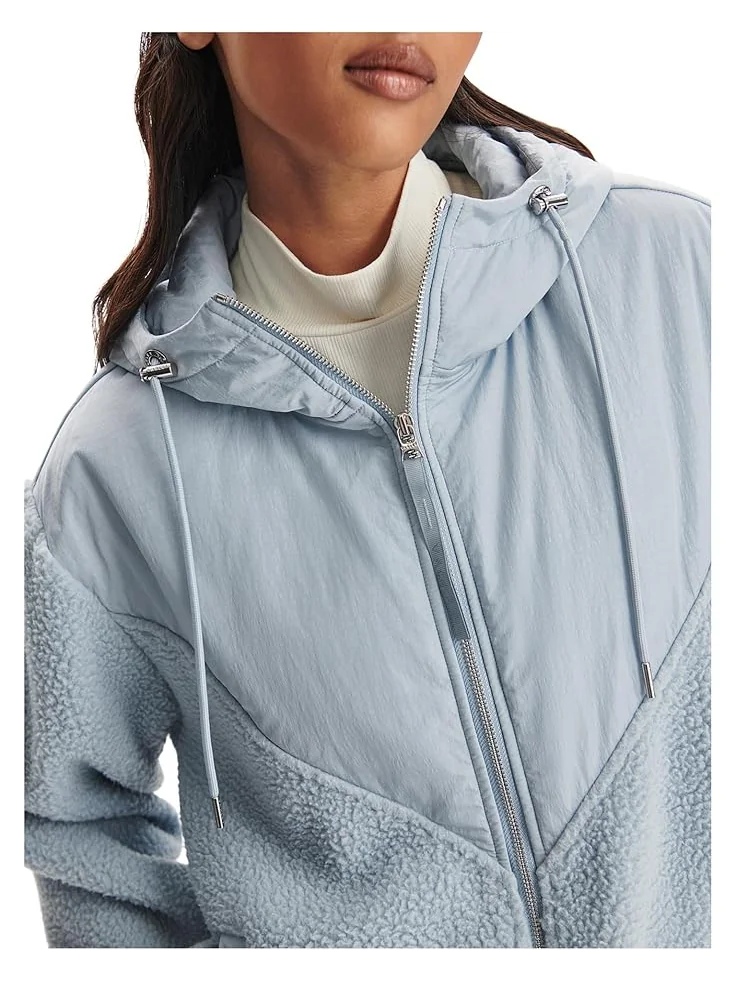 Женская толстовка Varley Rosia Fleece — изображение 3 из 5, синий