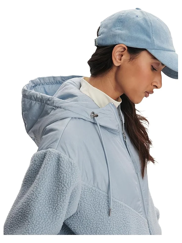 Женская толстовка Varley Rosia Fleece — изображение 4 из 5, синий