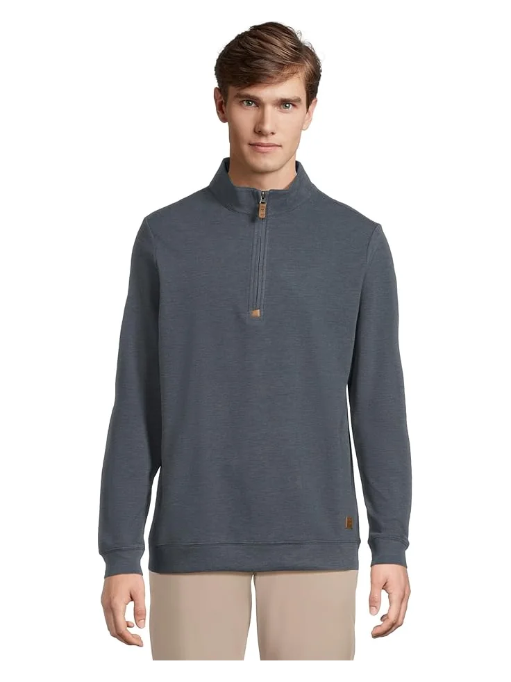 Мужская толстовка TravisMathew Cloud 1/4 Zip — изображение 1 из 5, темно-синий