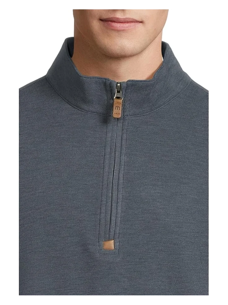 Мужская толстовка TravisMathew Cloud 1/4 Zip — изображение 4 из 5, темно-синий