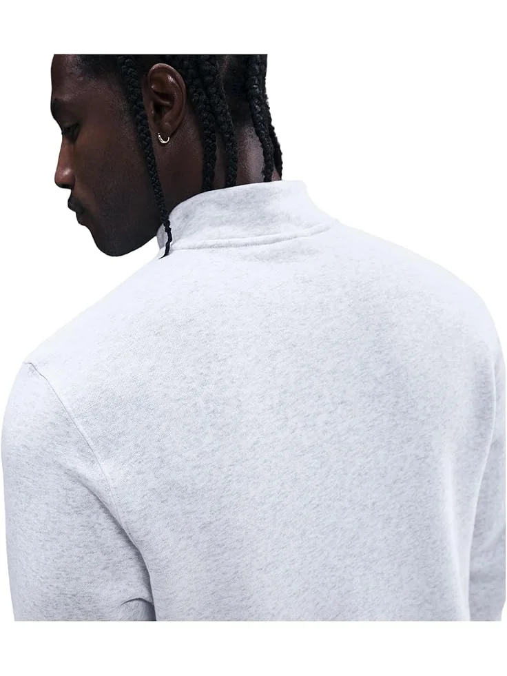 Мужской худи Nike Club Basket Ball Half-Zip — изображение 4 из 4, белый/белый
