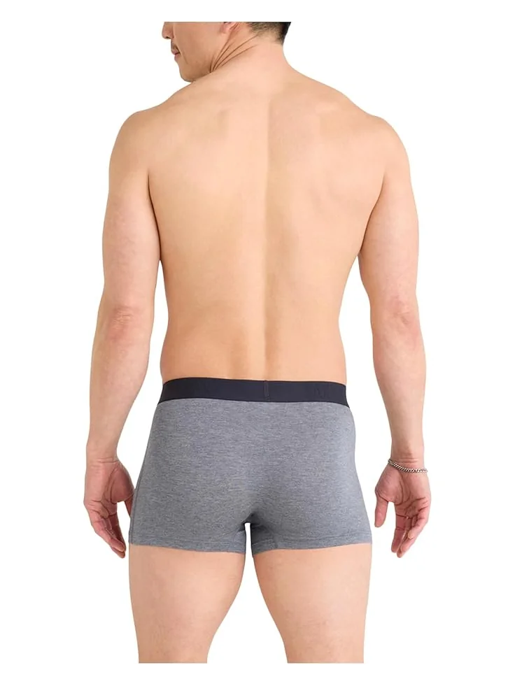 Мужские трусы Saxx Vibe Xtra Soft Comfort Trunk Fly 2-Pack SAXX UNDERWEAR — изображение 3 из 3, черный/темный серый