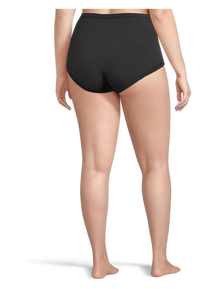 Женские трусы-шорты Hanky Panky Yourfit Plus Size High Rise — изображение 3 из 3, черный