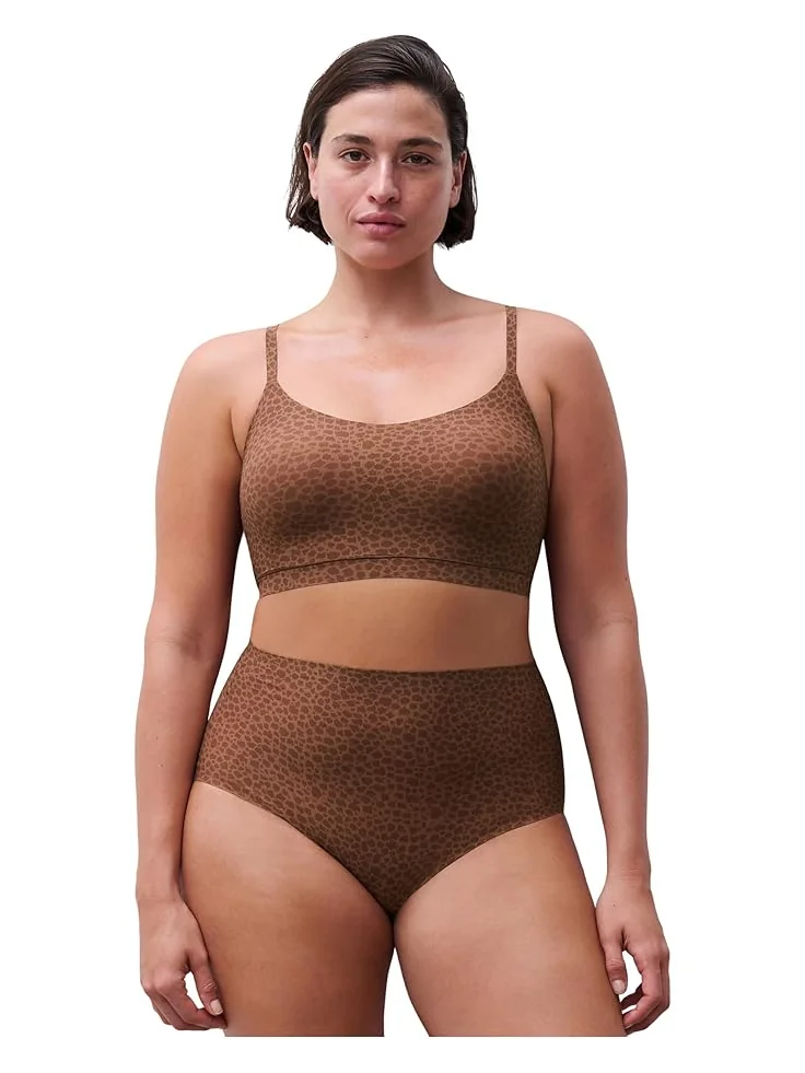 Женские трусики Chantelle Soft Stretch Full Brief — изображение 1 из 3, коричневый