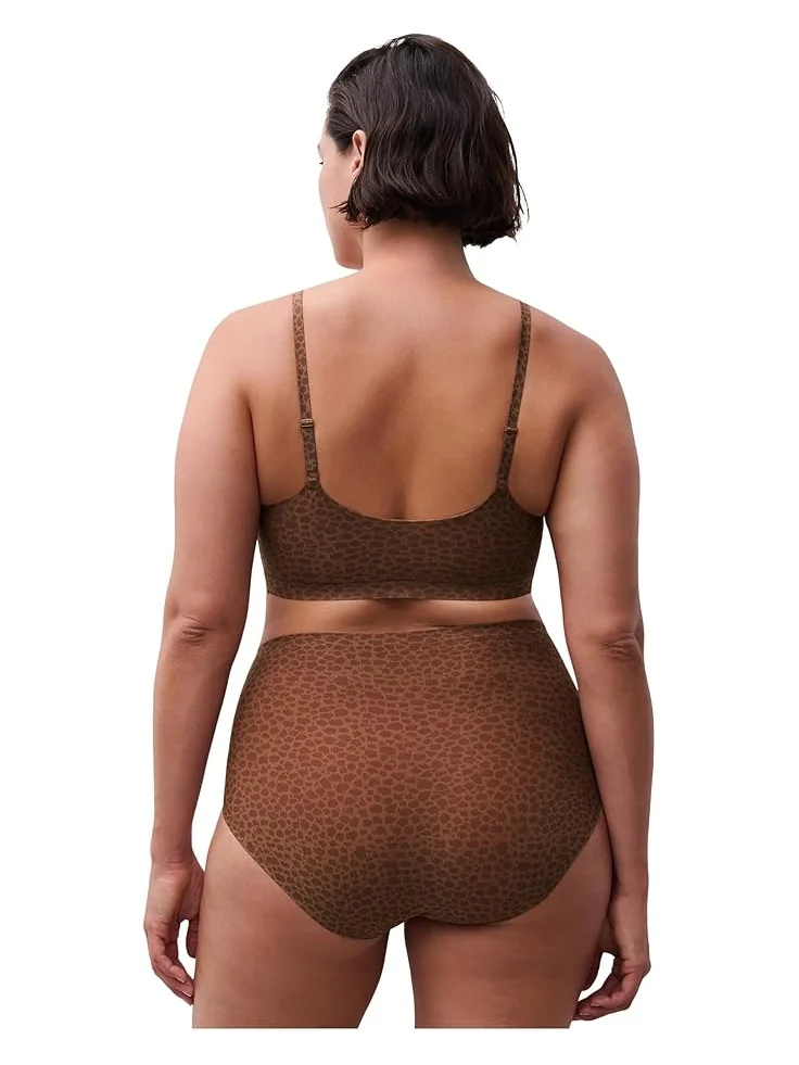 Женские трусики Chantelle Soft Stretch Full Brief — изображение 2 из 3, коричневый
