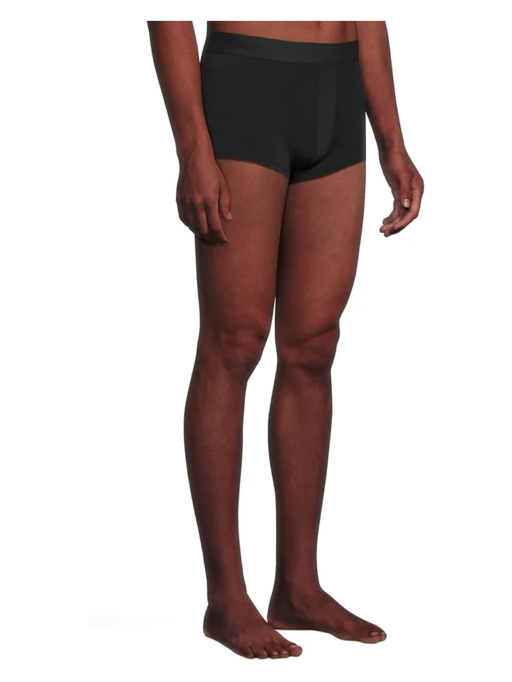 Мужские трусы Commando Essential Micro Modal Modern Fit Trunk — изображение 2 из 3, черный