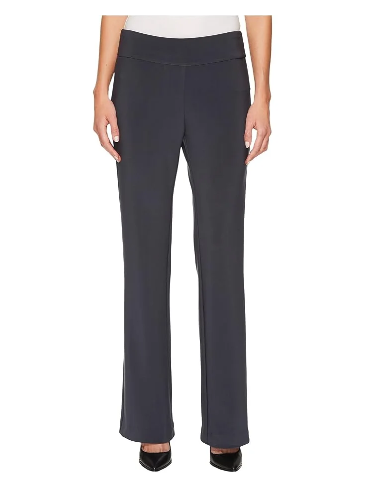 Женские брюки Krazy Larry Microfiber Long Slight Flare — изображение 1 из 4, серый