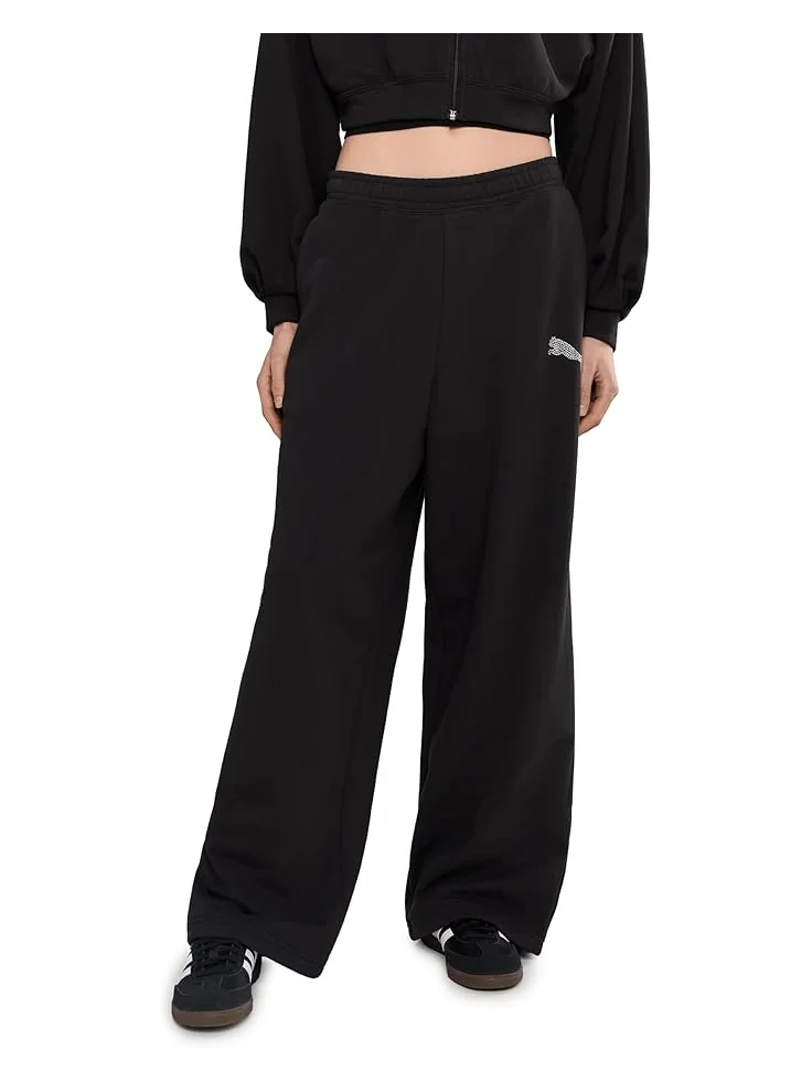 Женские брюки PUMA Essentials Graphics Leo Luxe Bedazzled Slouchy