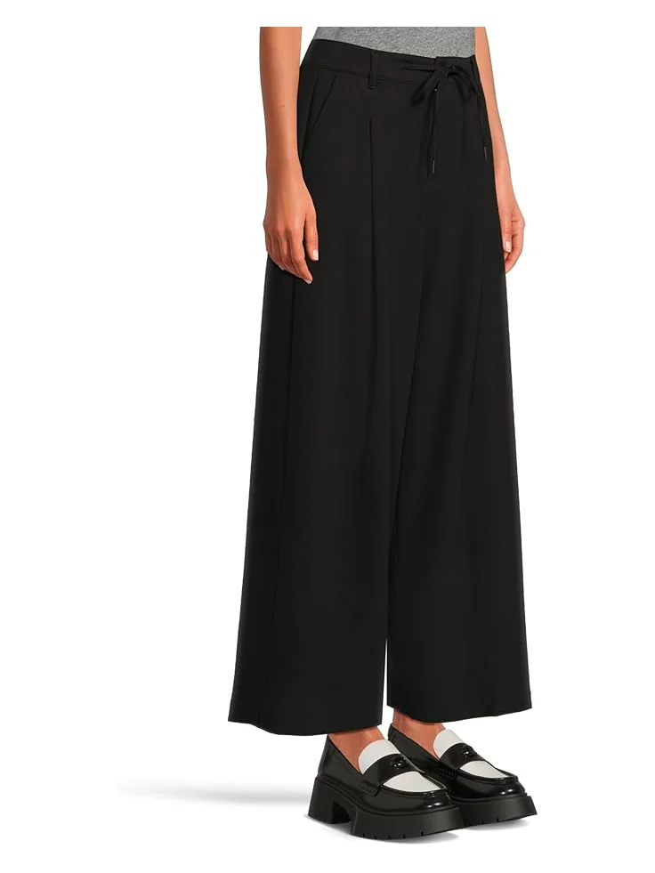 Женские брюки Liverpool Los Angeles High-Rise Wide Leg Pleated — изображение 2 из 5, черный